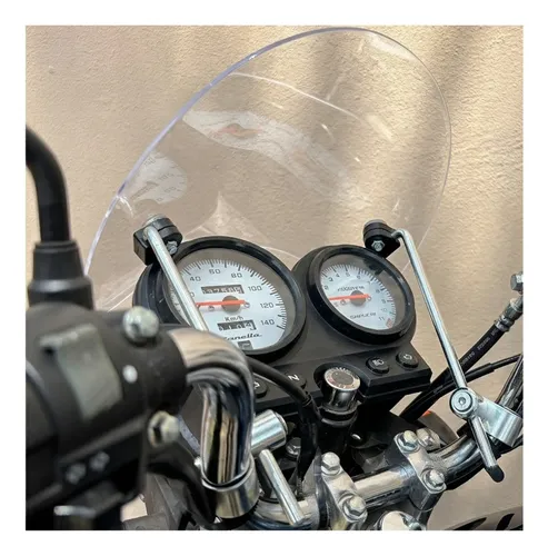 Parabrisa Cristal Faro Redondo Para Zanella Sapucai 150 Mtc