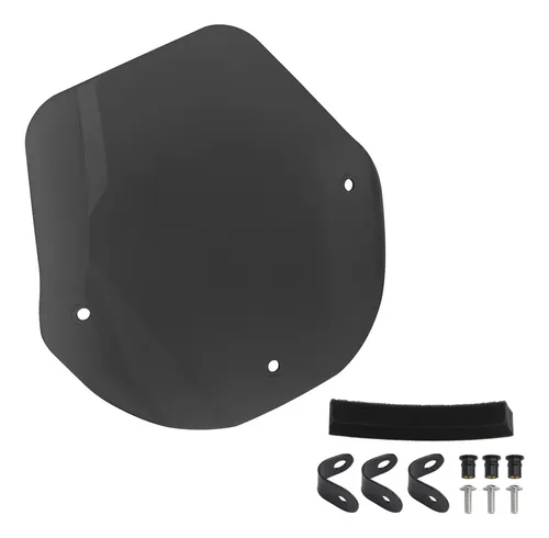 Parabrisas Negro Con Soporte Para Suzuki Gsx-8s 23-24