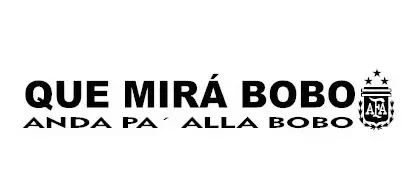 Vinilo Calco Que Miras Bobo Messi Mundial Auto Parabrisas