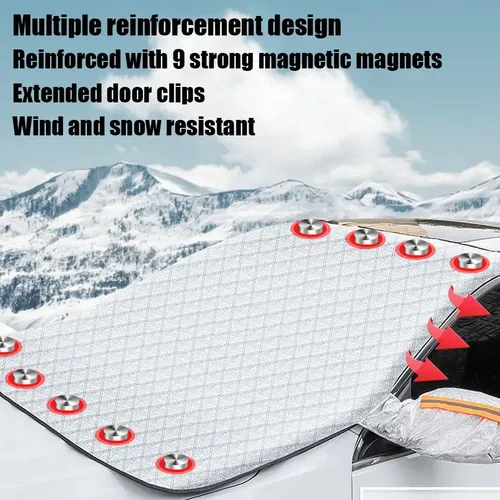 Protector Parabrisas Invierno Magnético Para Auto/suv