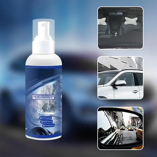 Aerosol Antihielo Y Antivaho Para Coche, Descongelador De Parabrisas,