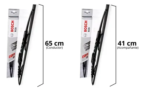 Kit 3 Escobillas Bosch Eco Honda Crv 2008 Al 2012