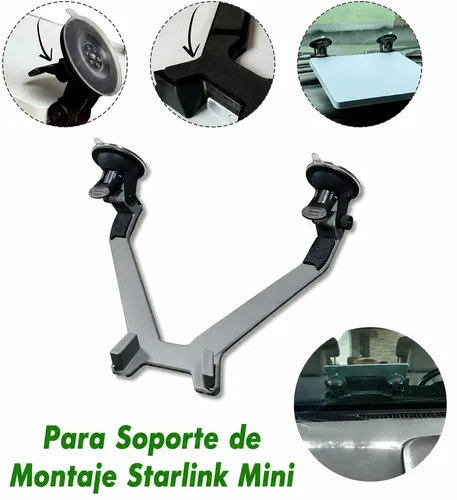 Soporte Con Ventosa Para Parabrisas Compatible Con Starlink Mini