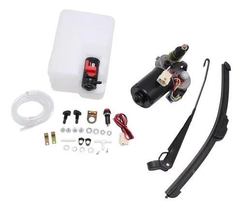 Kit De Limpiaparabrisas Eléctrico Para Utv: Reemplazo Para