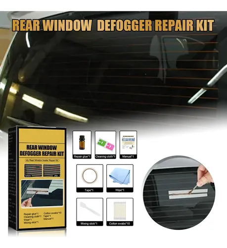 Kit De Reparación Del Antivaho Del Parabrisas Trasero Del Coche Diy Quick