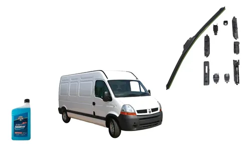 Juego Kit Escobillas Renault Master Desde 1997 Al 2012