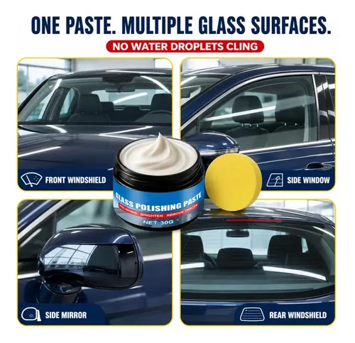 Car Glass Oil Film Remover Paste, Glass Polishing Paste