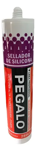 Sellador De Silicona Alta Temperatura Cartucho X 280cc X 6 U