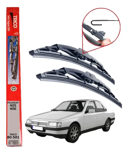 Escobillas Limpiaparabrisas Trico Original Peugeot 405 90/03