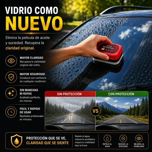 Limpia Parabrisas Antilluvia Cepillo Multiusos Autos Motos