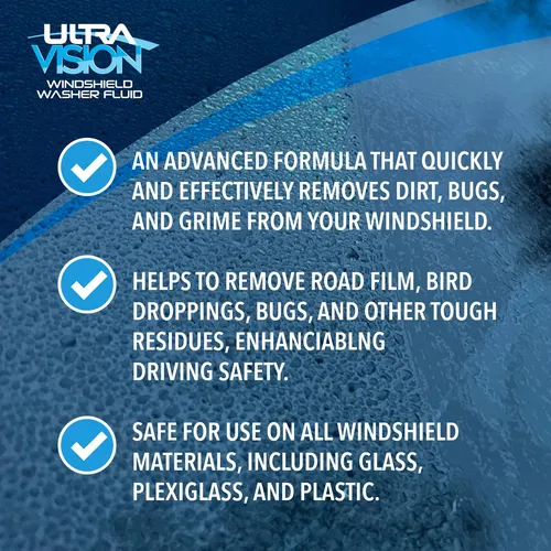 Líquido Limpiaparabrisas Ultra 1plus 946 Ml Para Todo Tipo De Clima