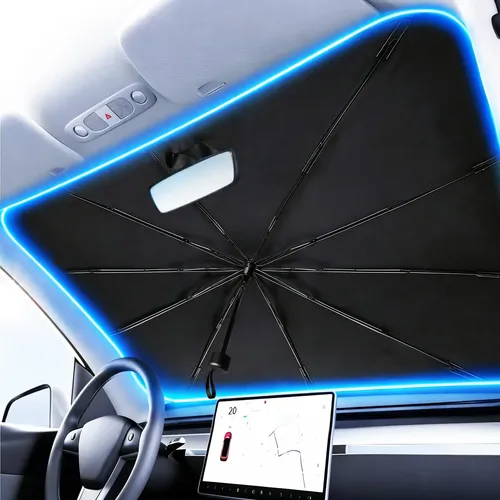 Cutebey Sombrilla Para Parabrisas De Auto Protección Uv 90°f