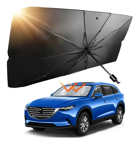 Parasol Plegable Para Parabrisas De La Mayoría De Los Auto