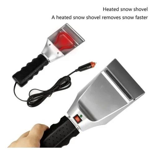 Pala De Nieve Para Parabrisas De Coche Eléctrico Con Calefacción De 12 V