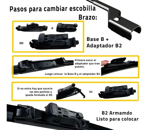 Kit 3 Escobillas Premium Ford Focus 2 2009 10 11 12 13 2014