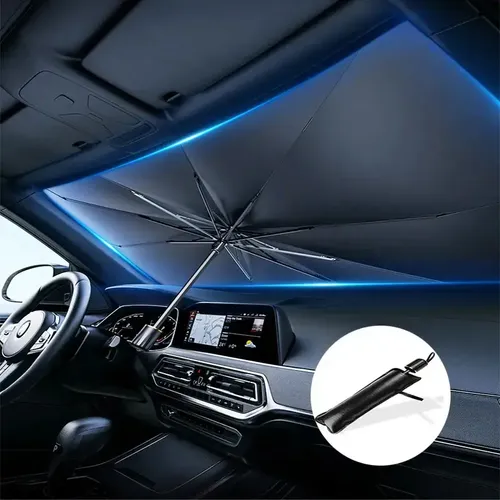Parasol Parabrisas Brella Shield Plegable Protección Uv