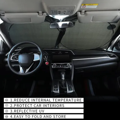 Parasol Plegable Para Parabrisas De Coche