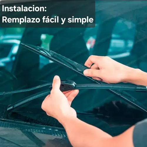 [ys Par Plumas Limpiaparabrisas For Fiat Idea 2009 Negro