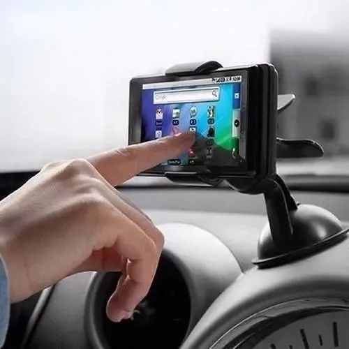 Soporte Ventosa Auto Universal Gps Celular Pinzas Parabrisas